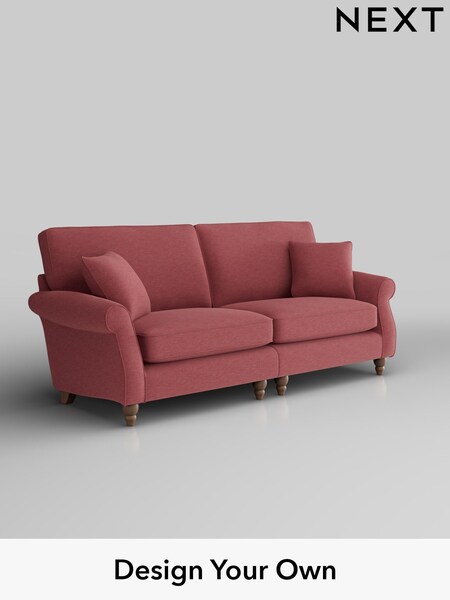 Fine Chenille Easy Clean/Mid Pink Ashford (W41717) | £1,550