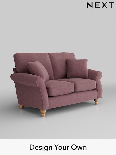 Fine Chenille Easy Clean/Mid Mulberry Purple Ashford (W41718) | £1,175