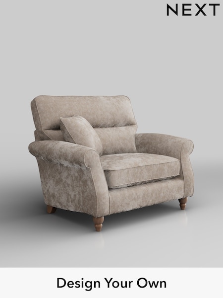 Distressed Velour/Mid Natural Ashford Highback (W41727) | £1,025