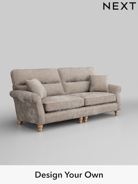 Distressed Velour/Mid Natural Ashford Highback (W41727) | £1,525