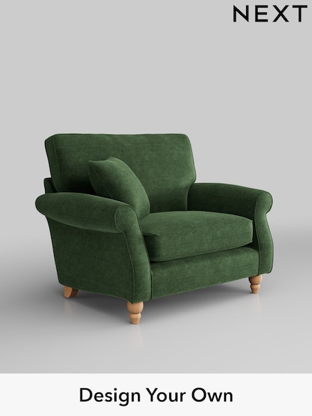 Luxe Chenille/Dark Green Ashford (W41746) | £1,075