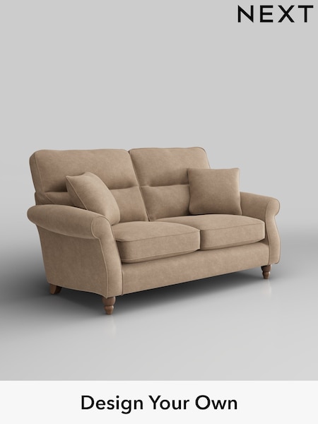 Luxe Chenille/Mid Camel Beige Ashford Highback (W41748) | £1,425