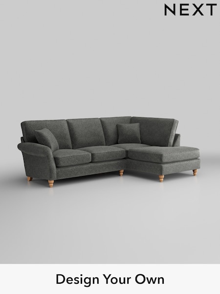 Plush Chenille/Dark Grey Ashford (W41760) | £2,025