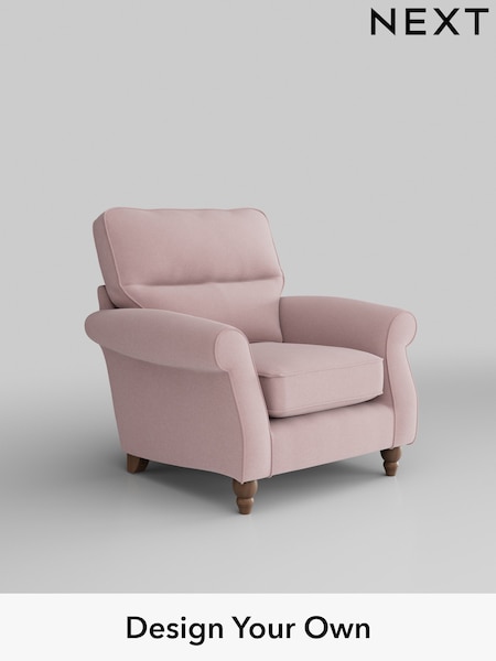 Natural Mix/Light Rose Pink Ashford Highback (W41762) | £1,025