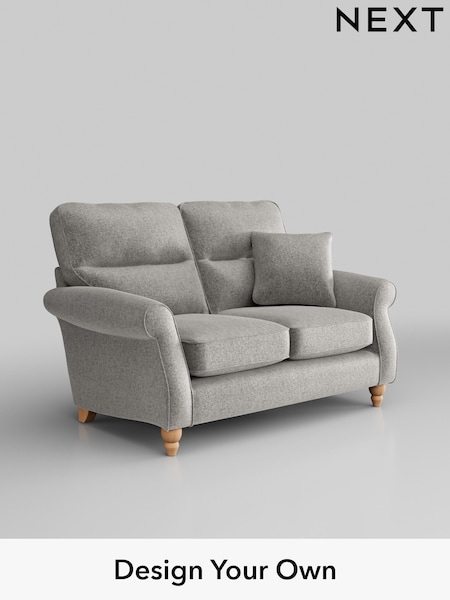 Plush Chenille/Light Grey Ashford Highback (W41765) | £1,225