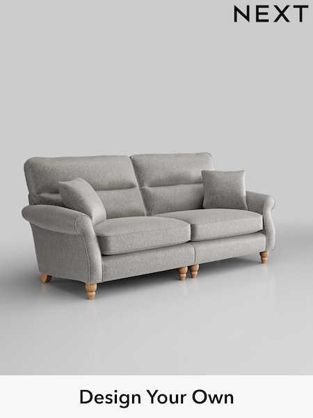 Plush Chenille/Light Grey Ashford Highback (W41765) | £1,525