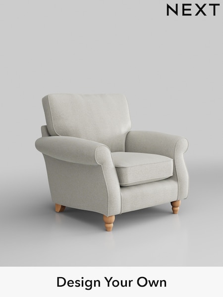 Plush Chenille/Oyster Ashford (W41774) | £875
