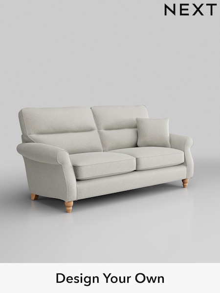 Plush Chenille/Oyster Ashford Highback (W41776) | £1,425