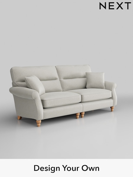 Plush Chenille/Oyster Ashford Highback (W41776) | £1,525