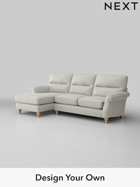 Plush Chenille/Oyster Ashford Highback (W41776) | £2,050