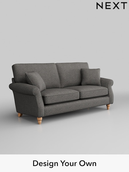 Tweedy Blend Easy Clean/Dark Grey Ashford (W41795) | £1,275