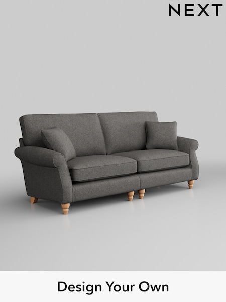 Tweedy Blend Easy Clean/Dark Grey Ashford (W41795) | £1,425