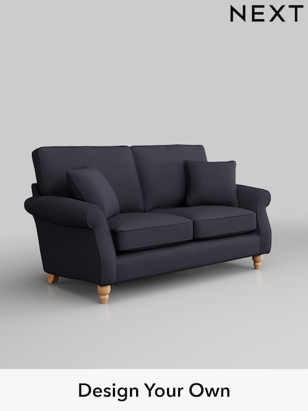 Tweedy Blend Easy Clean/Dark Slate Blue Ashford (W41801) | £1,175