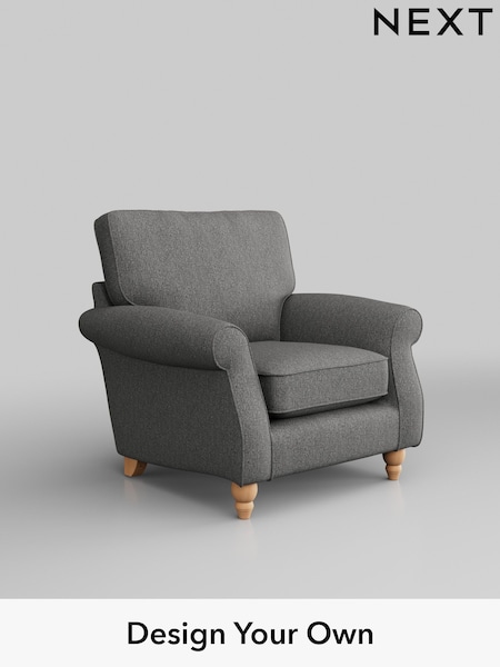 Tweedy Chenille/Dark Grey Ashford (W41818) | £775