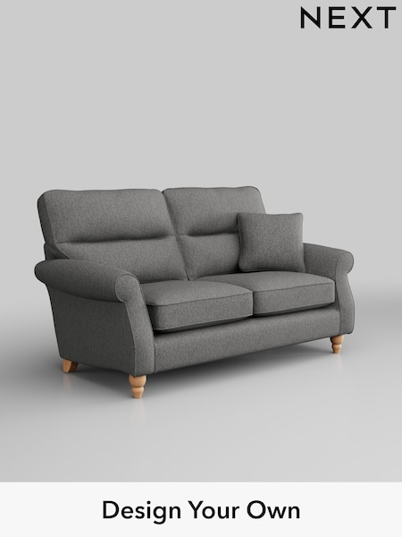 Tweedy Chenille/Dark Grey Ashford Highback (W41819) | £1,225