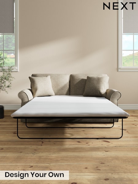 Woven Chenille Easy Clean/Mid Natural Ashford (W41823) | £1,550