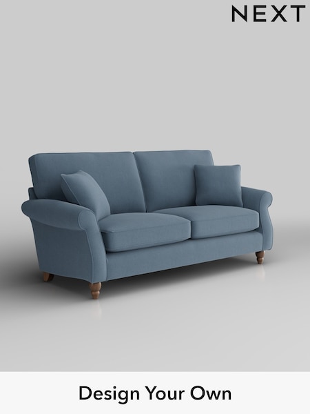 Relaxed Linen Look/Mid Blue Ashford (W41830) | £1,375