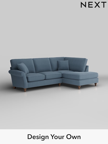 Relaxed Linen Look/Mid Blue Ashford (W41830) | £2,025