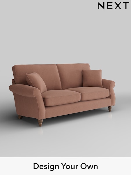 Relaxed Linen Look/Light Rust Brown Ashford (W41833) | £1,375