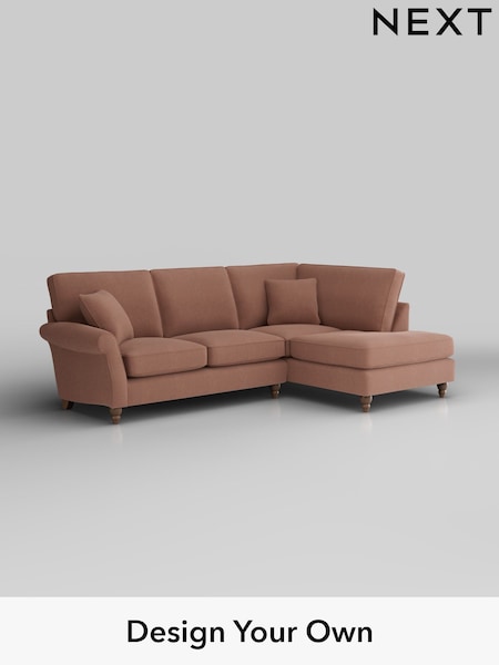 Relaxed Linen Look/Light Rust Brown Ashford (W41833) | £2,025