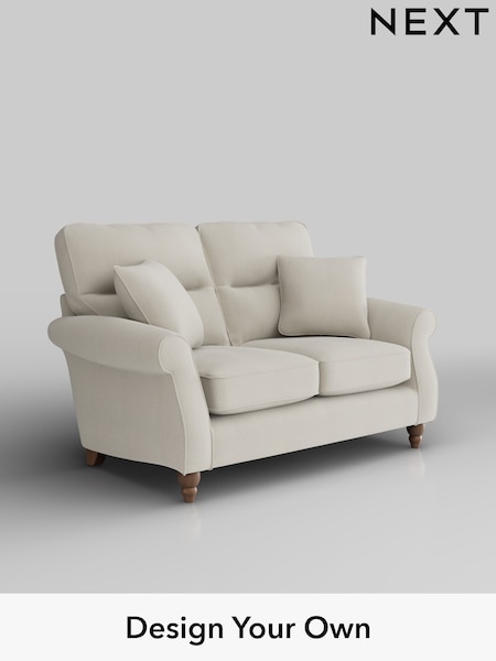 Relaxed Linen Look/Oyster Ashford Highback (W41838) | £1,225