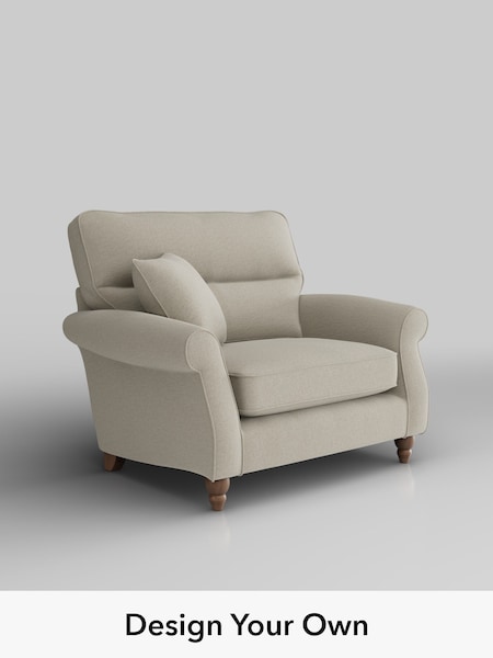 Ripple Chenille/Light Natural Ashford Highback (W41839) | £1,025