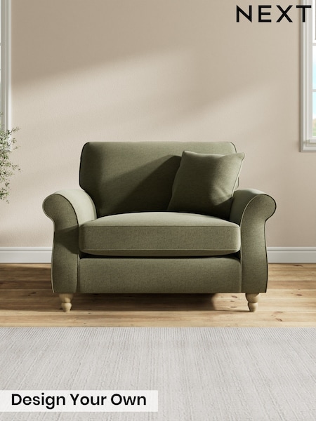 Ripple Chenille/Mid Moss Green Ashford (W41842) | £975