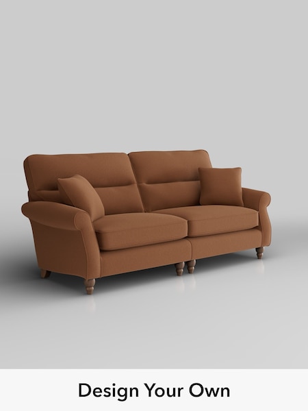 Ripple Chenille/Mid Rust Brown Ashford Highback (W41846) | £1,525