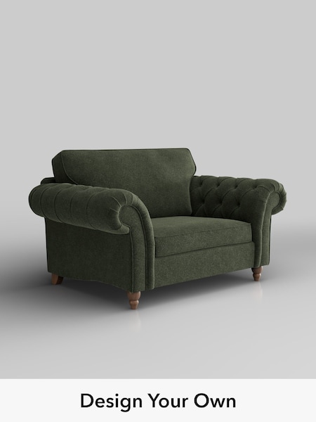 Boucle Chenille/Dark Moss Green Gosford Highback Ii Deep Sit (W41848) | £1,375