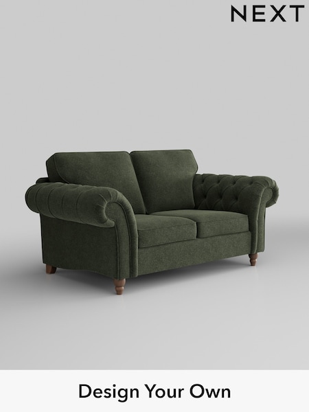 Boucle Chenille/Dark Moss Green Gosford Highback Ii Deep Sit (W41848) | £1,425