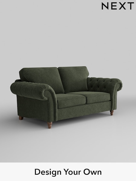Boucle Chenille/Dark Moss Green Gosford Highback Ii Deep Sit (W41848) | £1,525