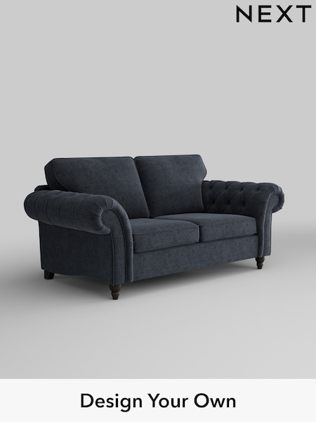 Boucle Chenille/Dark Slate Blue Gosford Highback Ii Deep Sit (W41849) | £1,525