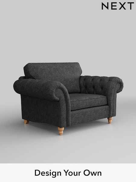 Boucle Weave Easy Clean/Charcoal Grey Gosford Highback Ii Deep Sit (W41850) | £1,075