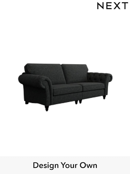 Boucle Weave Easy Clean/Charcoal Grey Gosford Highback Ii Deep Sit (W41850) | £1,599