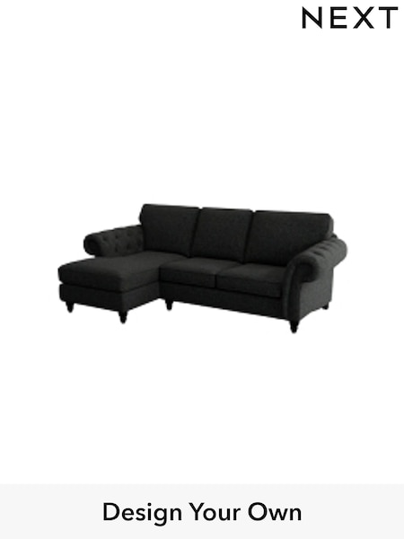 Boucle Weave Easy Clean/Charcoal Grey Gosford Highback Ii Deep Sit (W41850) | £2,375