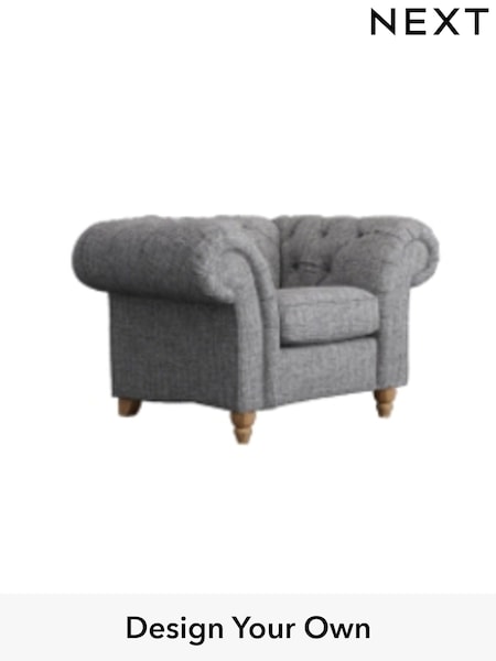 Chunky Boucle Easy Clean/Light Grey Gosford Ii Deep Sit (W41851) | £1,075