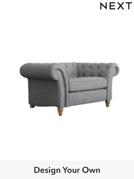 Chunky Boucle Easy Clean/Light Grey Gosford Ii Deep Sit (W41851) | £1,175