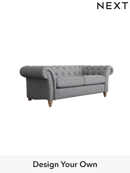 Chunky Boucle Easy Clean/Light Grey Gosford Ii Deep Sit (W41851) | £1,525