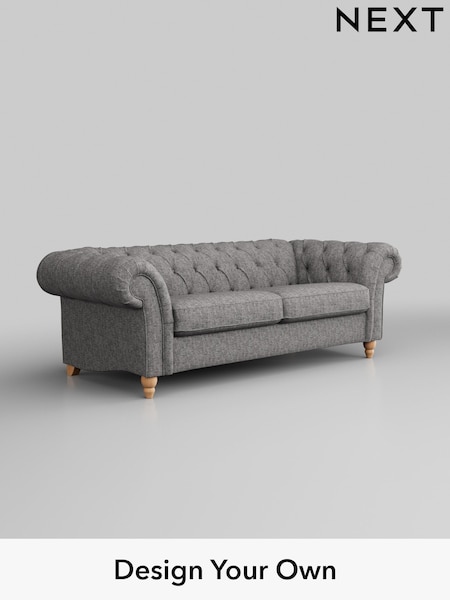 Chunky Boucle Easy Clean/Light Grey Gosford Ii Deep Sit (W41851) | £1,625