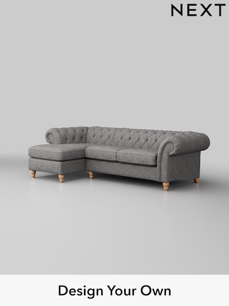 Chunky Boucle Easy Clean/Light Grey Gosford Ii Deep Sit (W41851) | £2,525