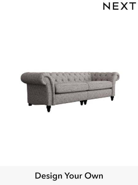 Boucle Weave Easy Clean/Light Dove Grey Gosford Ii Deep Sit (W41852) | £1,599