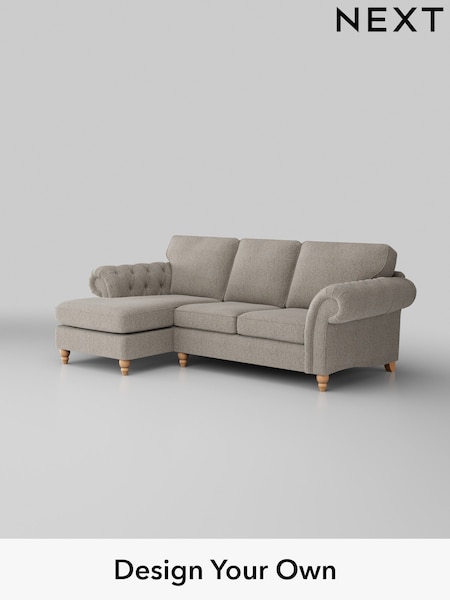 Chunky Boucle Easy Clean/Dove Gosford Highback Ii Deep Sit (W41855) | £2,525
