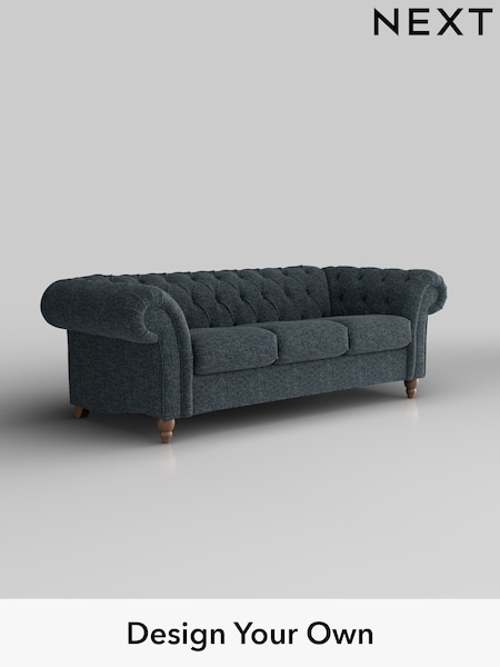 Chunky Chenille/Dark Navy Blue Gosford Ii Deep Sit (W41859) | £1,625