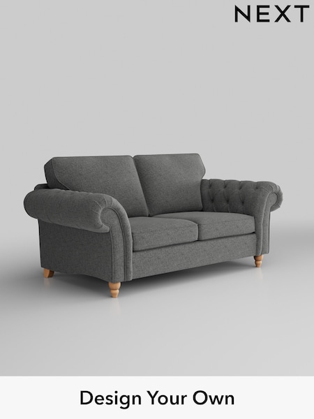 Chunky Chenille/Dark Grey Gosford Highback Ii Deep Sit (W41863) | £1,525