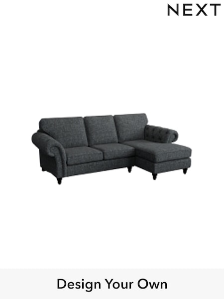 Chunky Chenille/Dark Grey Gosford Highback Ii Deep Sit (W41863) | £2,525