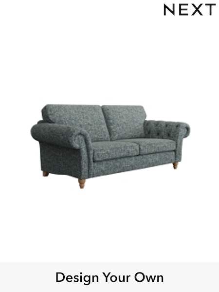 Chunky Chenille/Light Teal Green Gosford Highback Ii Deep Sit (W41864) | £1,625