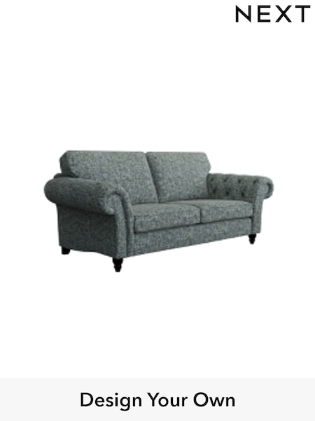 Chunky Chenille/Light Teal Green Gosford Highback Ii Deep Sit (W41864) | £1,625