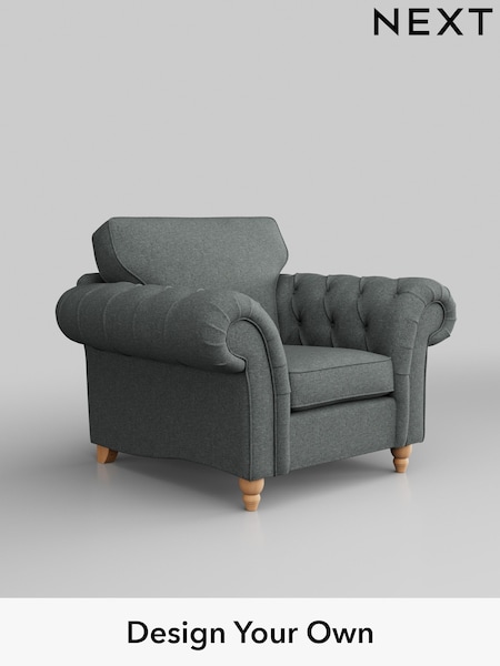 Chunky Weave/Mid Grey Gosford Highback Ii Deep Sit (W41870) | £1,075