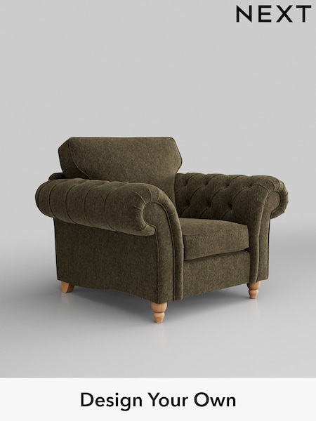 Cotswold Chenille/Dark Green Gosford Highback Ii Deep Sit (W41872) | £1,075