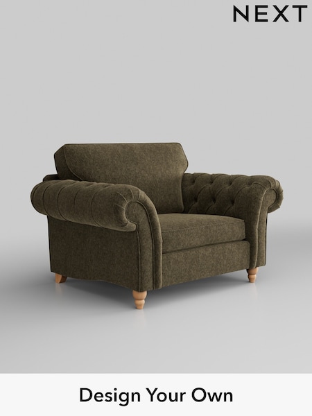 Cotswold Chenille/Dark Green Gosford Highback Ii Deep Sit (W41872) | £1,175